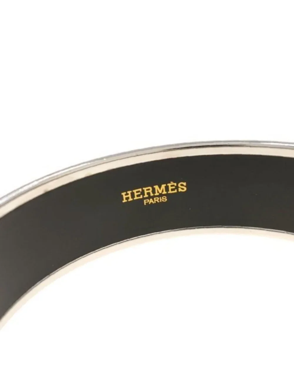 Hermes Enamel Bangle Bracelet